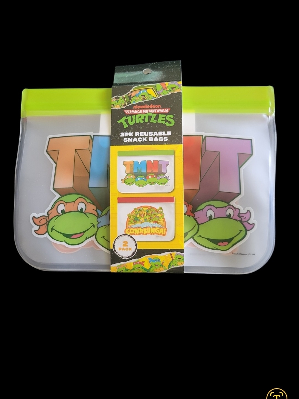 Nickelodeon Teenage Mutant Ninja Turtles Snack Bags - Red Trim